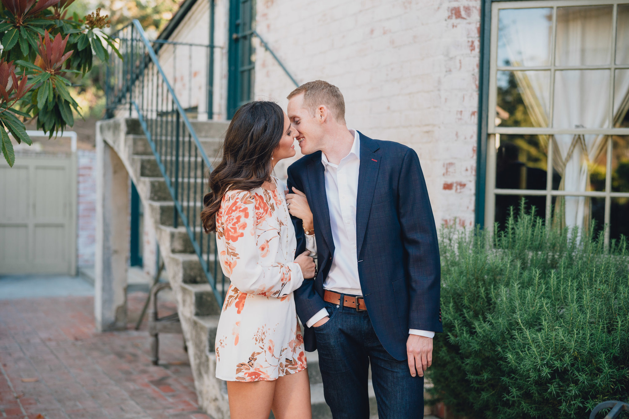 Engagement Kiss