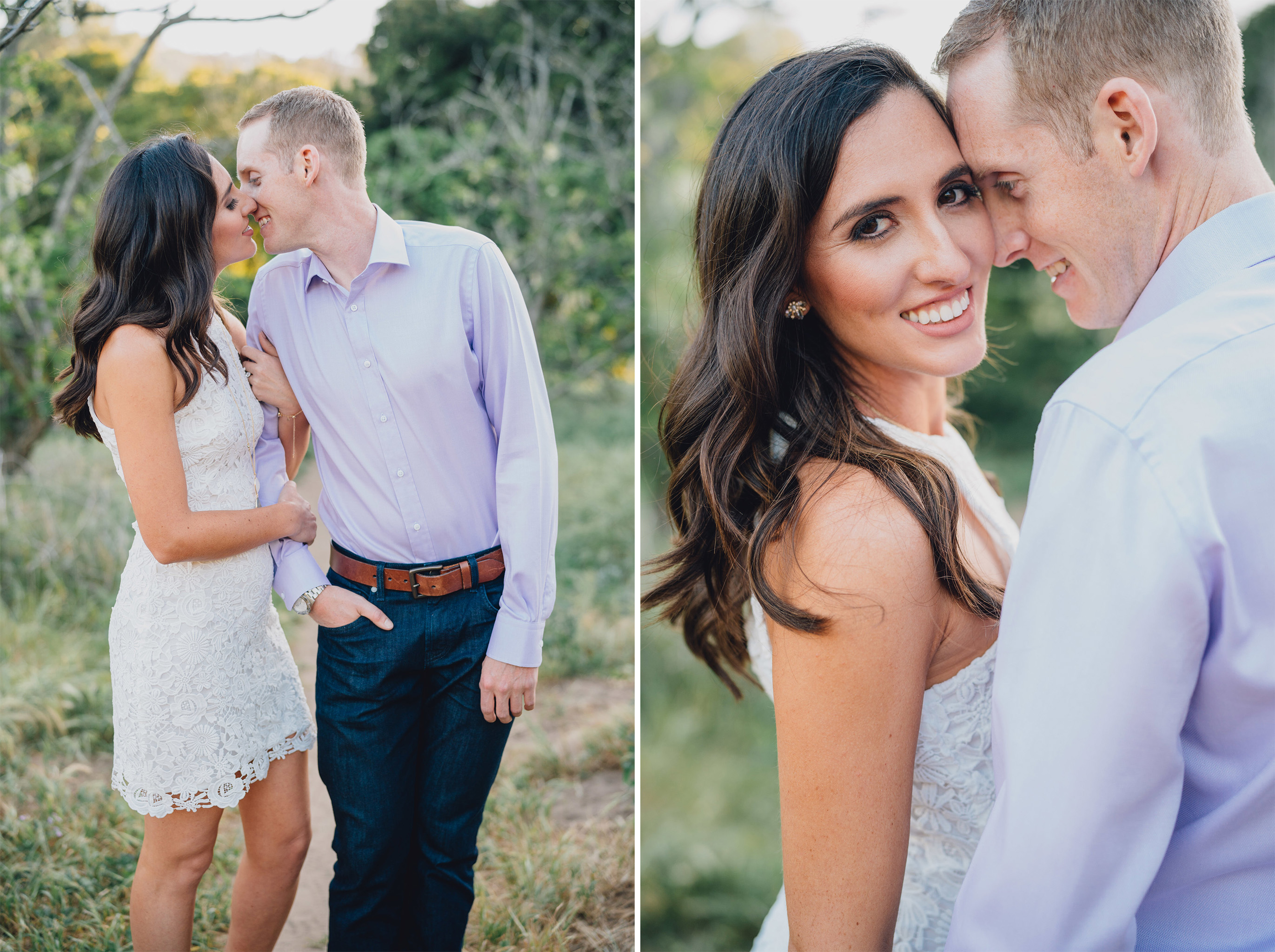 White Engagement Dress