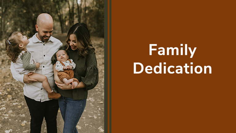 Family Dedication