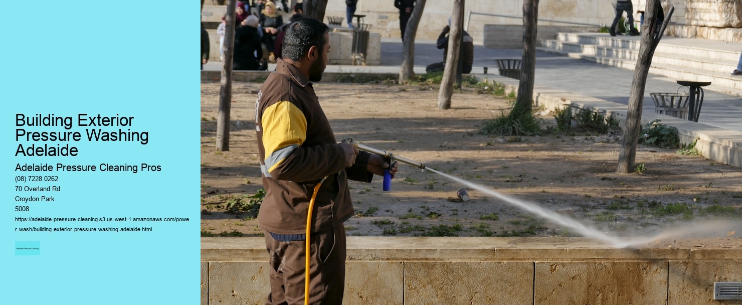 Building Exterior Pressure Washing Adelaide