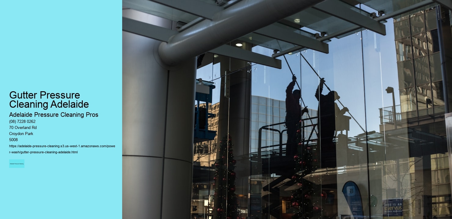Gutter Pressure Cleaning Adelaide