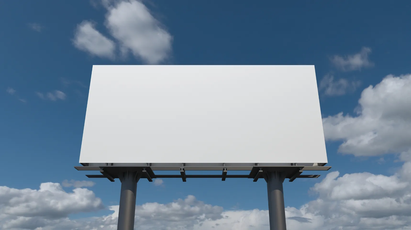 empty billboard