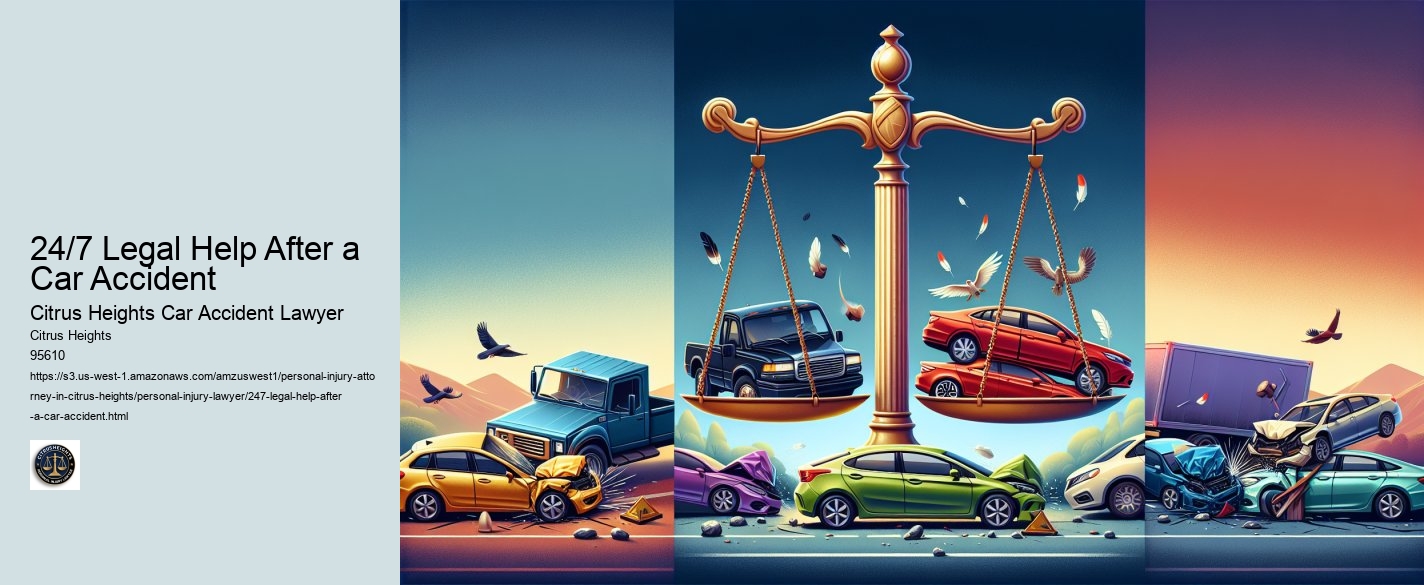 24/7 Legal Help After a Car Accident