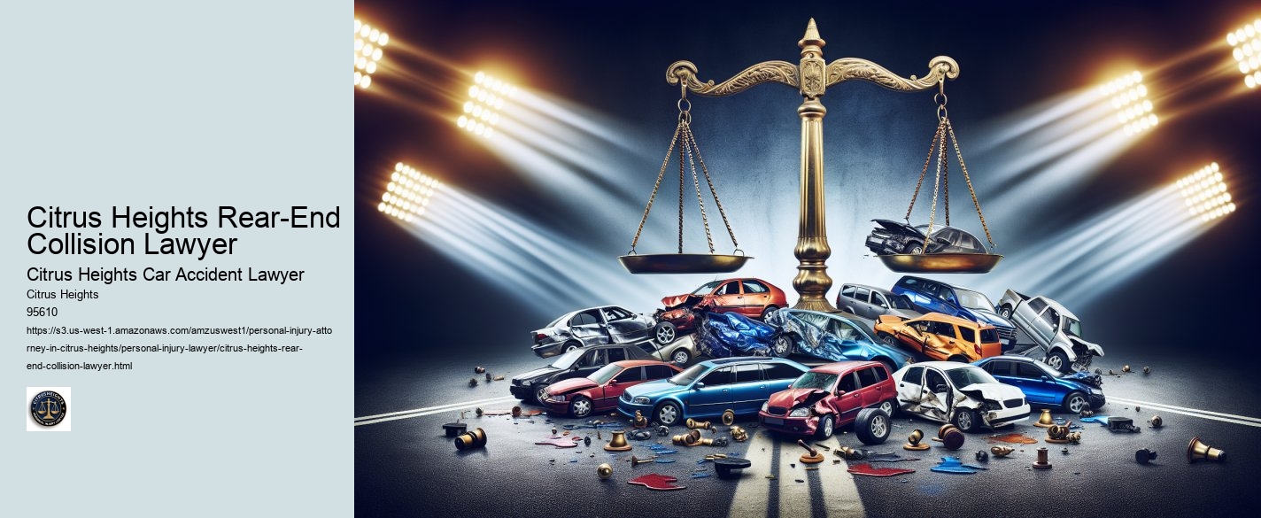 Citrus Heights Rear-End Collision Lawyer