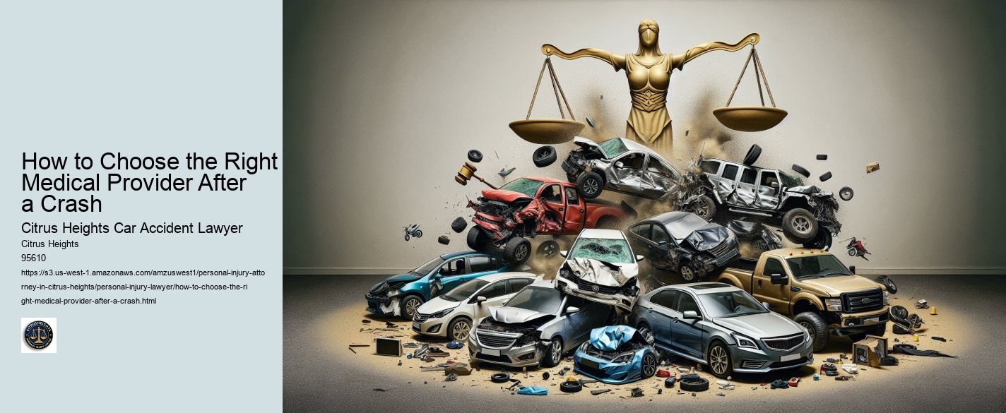 How to Choose the Right Medical Provider After a Crash