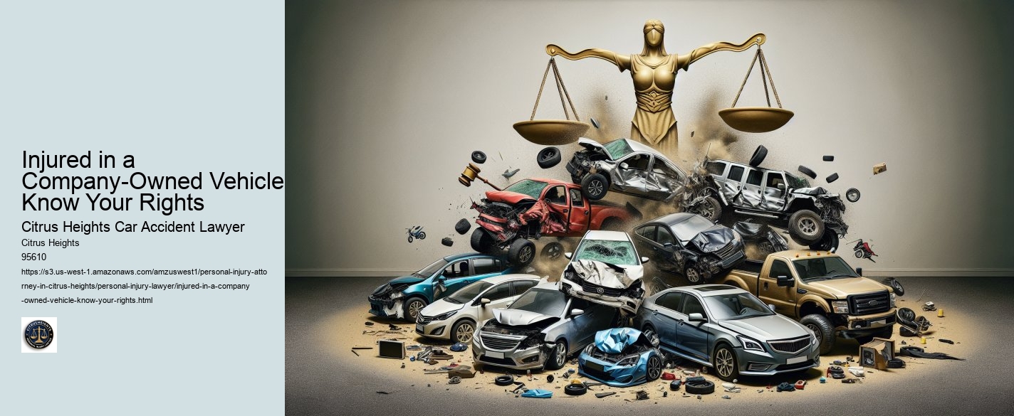 Injured in a Company-Owned Vehicle? Know Your Rights