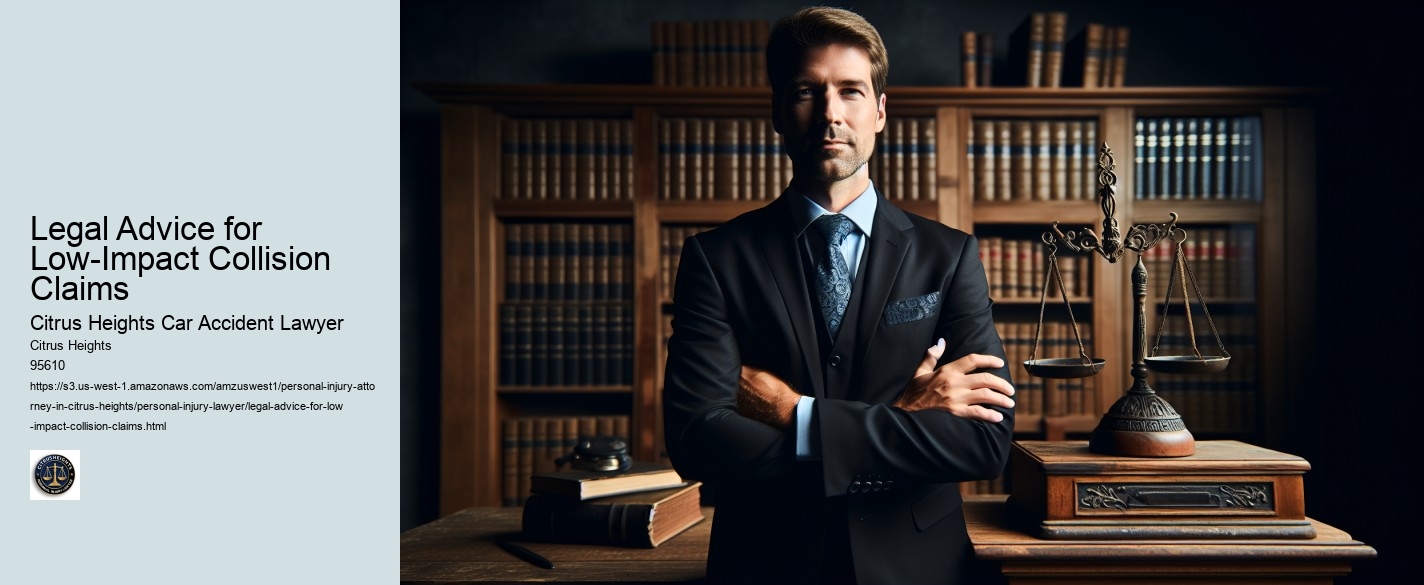 Legal Advice for Low-Impact Collision Claims