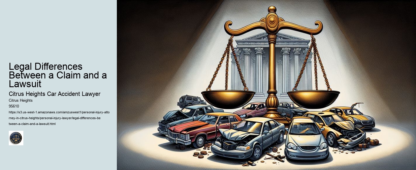 Legal Differences Between a Claim and a Lawsuit