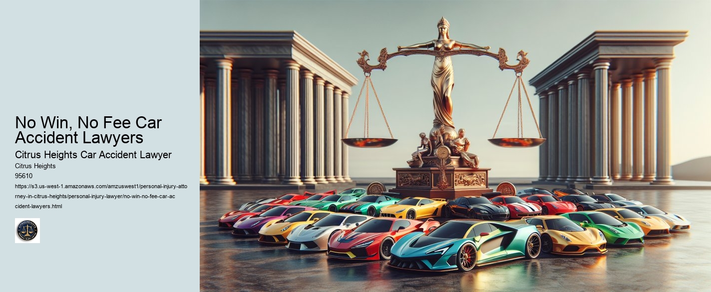 No Win, No Fee Car Accident Lawyers