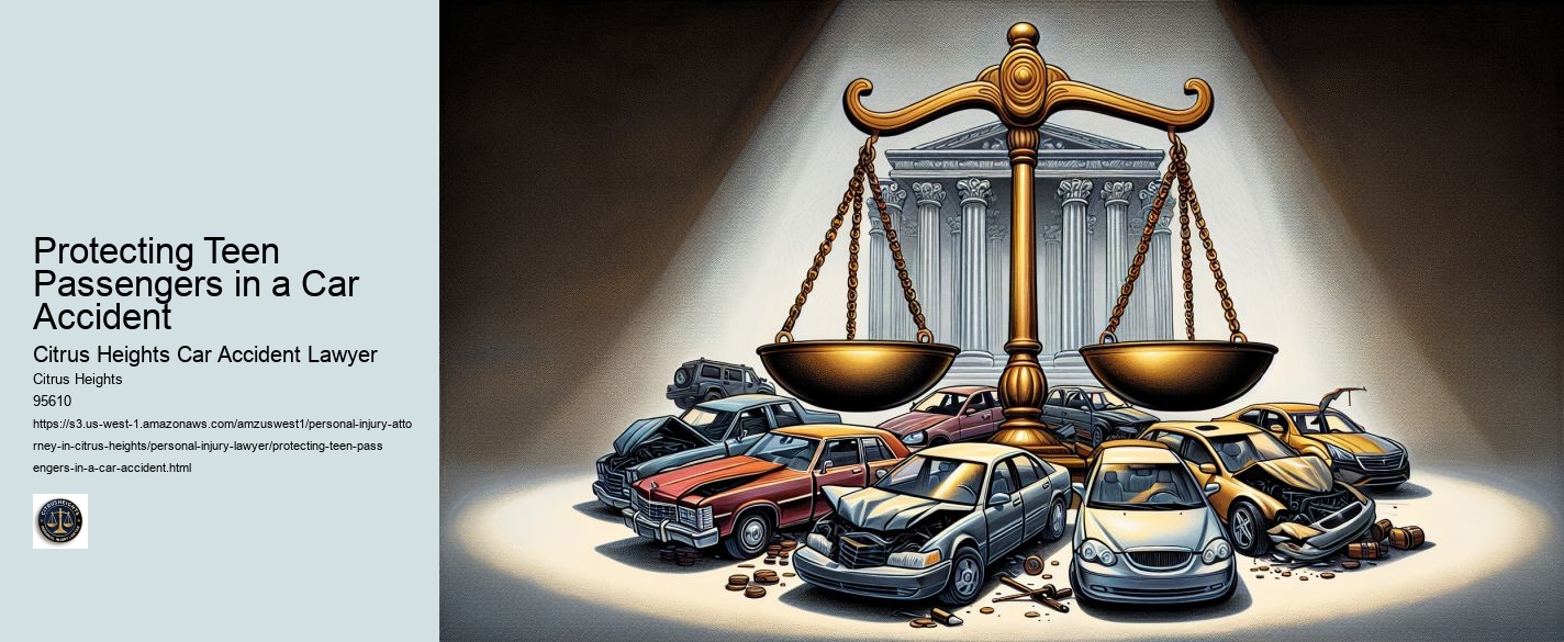 Protecting Teen Passengers in a Car Accident