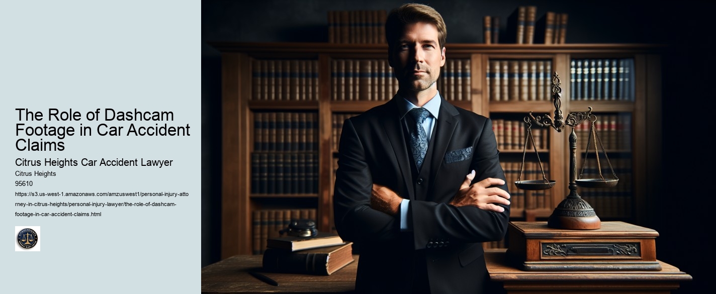 The Role of Dashcam Footage in Car Accident Claims