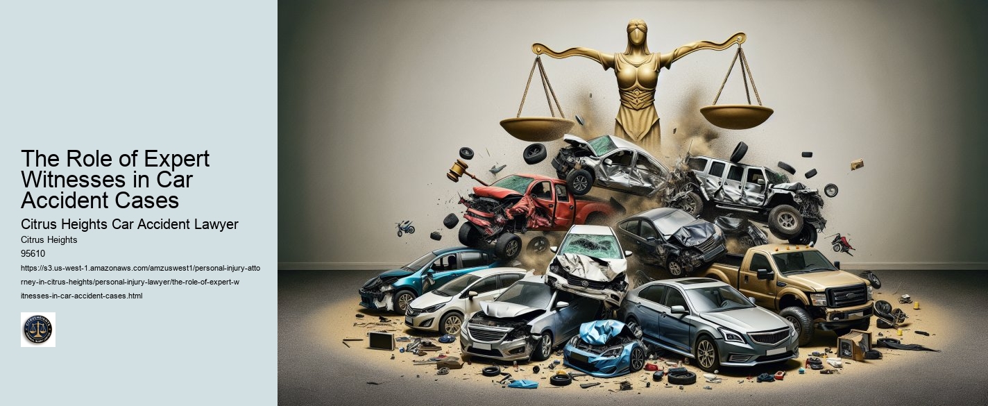 The Role of Expert Witnesses in Car Accident Cases