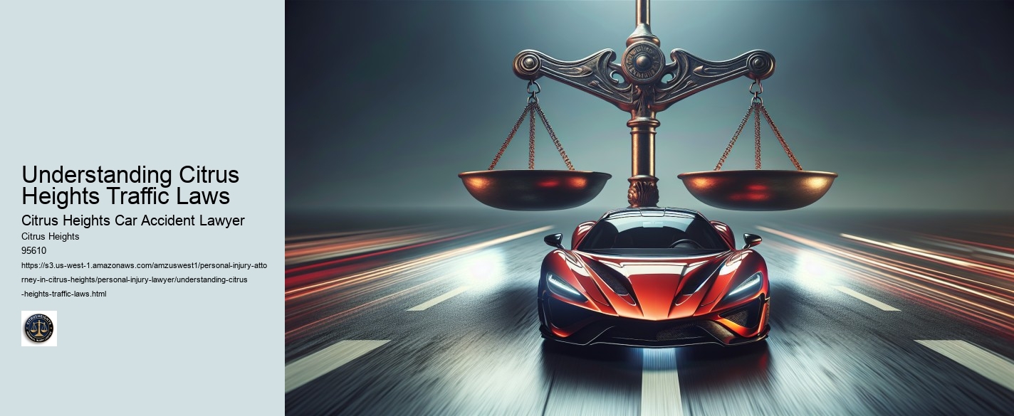 Understanding Citrus Heights Traffic Laws
