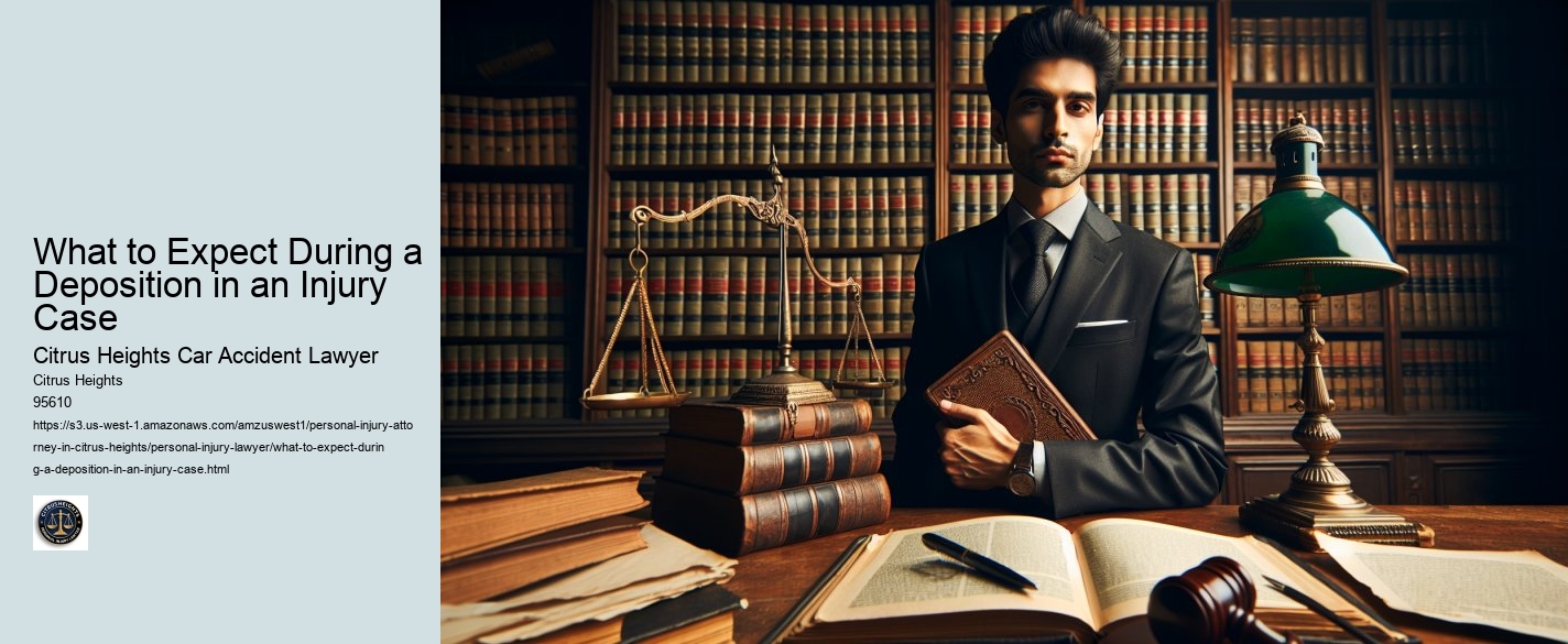 What to Expect During a Deposition in an Injury Case