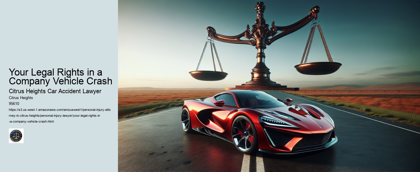 Your Legal Rights in a Company Vehicle Crash