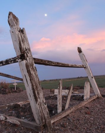 The Pioneer Cemetary in Agua Caliente, Arizona