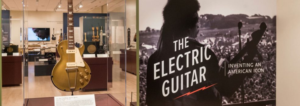 The Electric Guitar exhibit at the Musical Instrument Museum