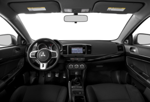 2015 Mitsubishi Lancer evo FE interiors