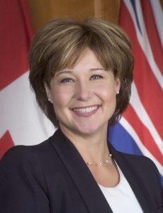 Premier Christy Clark