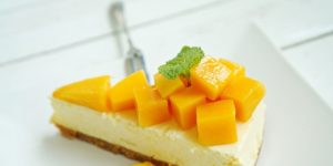 Mango cheesecake