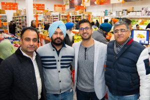 5 L-R Sukhjit Hothi, Aman Hothi, Gopal, Manoj Jagtiani