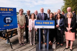 Drivers in the Lower Mainland soon will be paying less to get around as the British Columbia government is eliminating tolls on the Port Mann and Golden Ears bridges in time for the Labour Day Weekend, Premier John Horgan announced. Learn more: https://news.gov.bc.ca/releases/2017PREM0073-001480