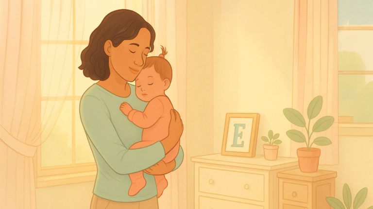mum baby nursery E