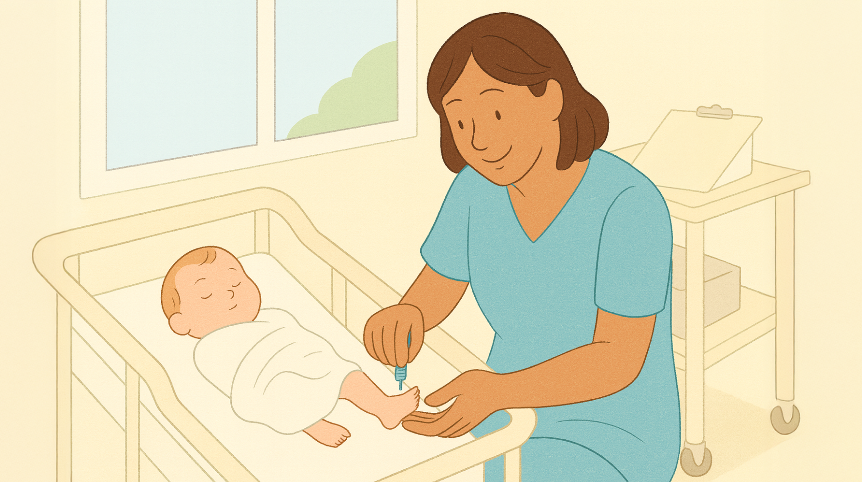 What is newborn screening, and why is it a big deal in those first 48 hours?