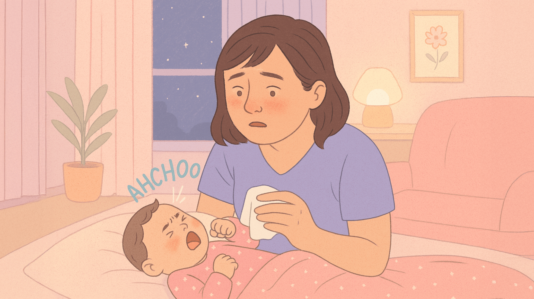 Gentle remedies for a newborn’s cold: What parents can safely try at home
