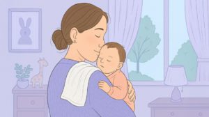 silent reflux baby mum