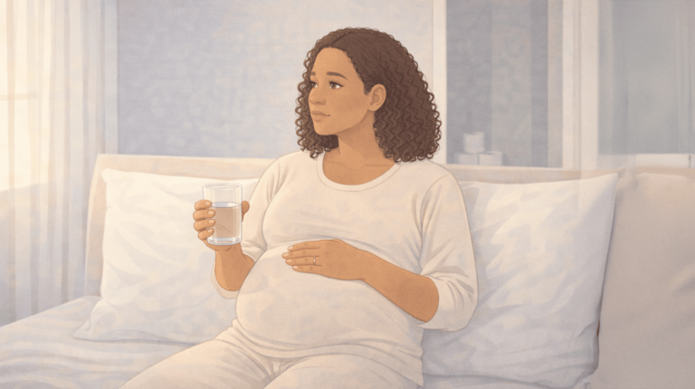 pregnant woman with constipation