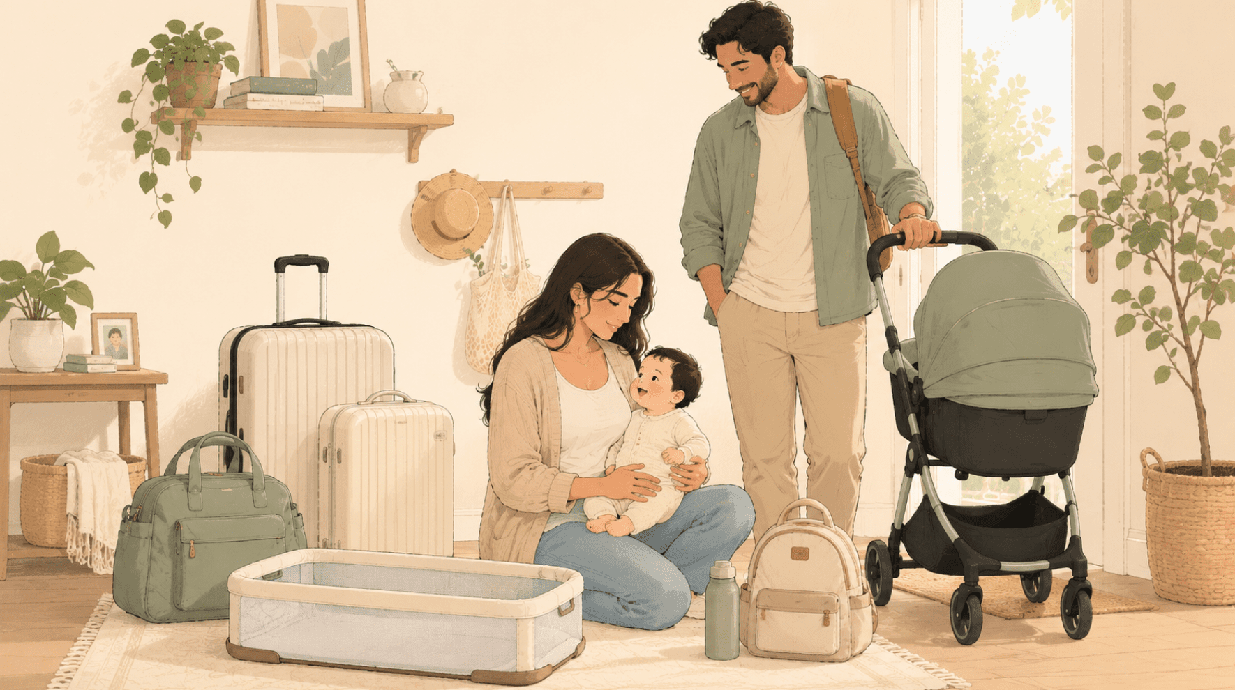 Baby travel sleep checklist: Everything you need for naps and bedtimes away from home