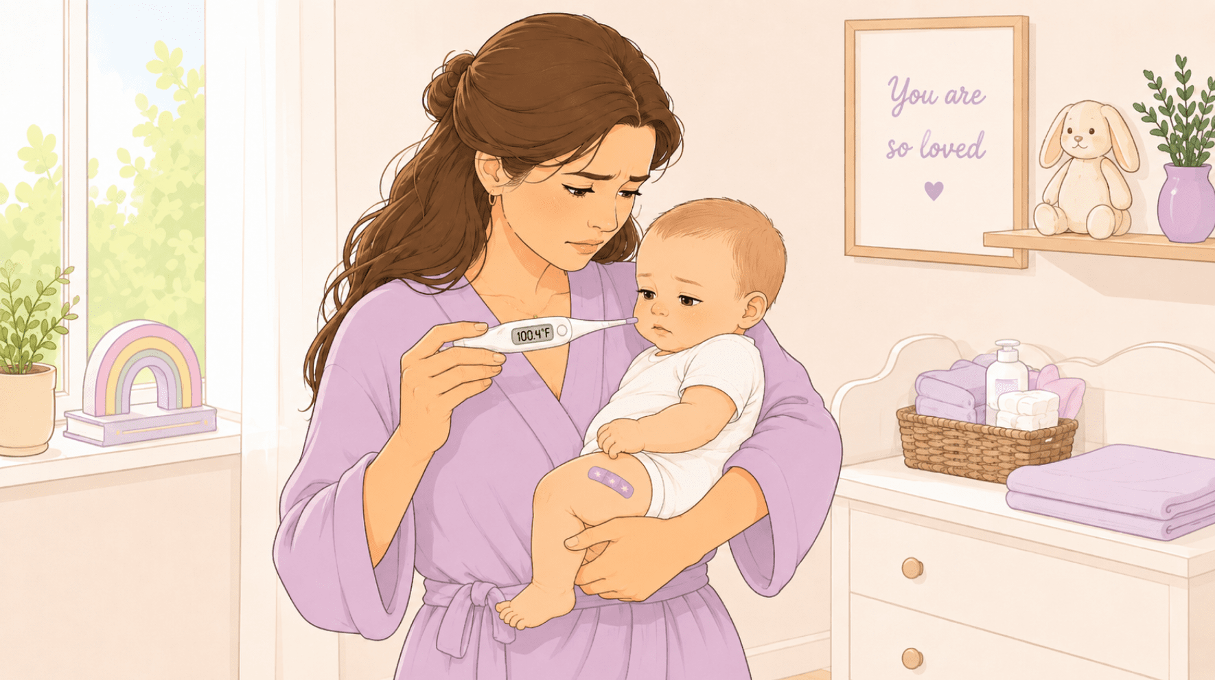 Fever after vaccines in babies: What’s normal and when to worry