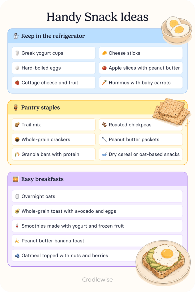 Handy snack ideas
