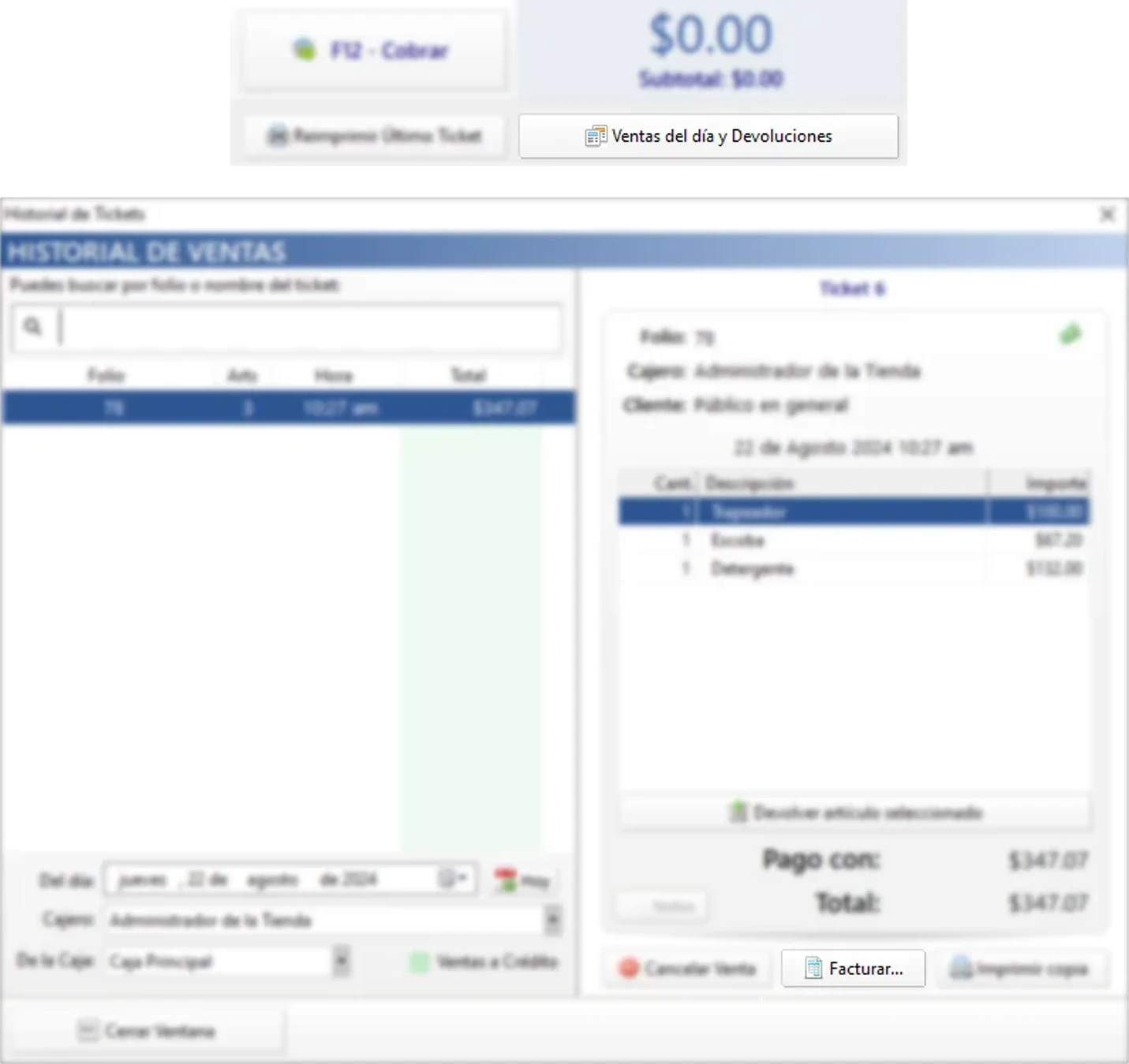 facturando-ticket-venta