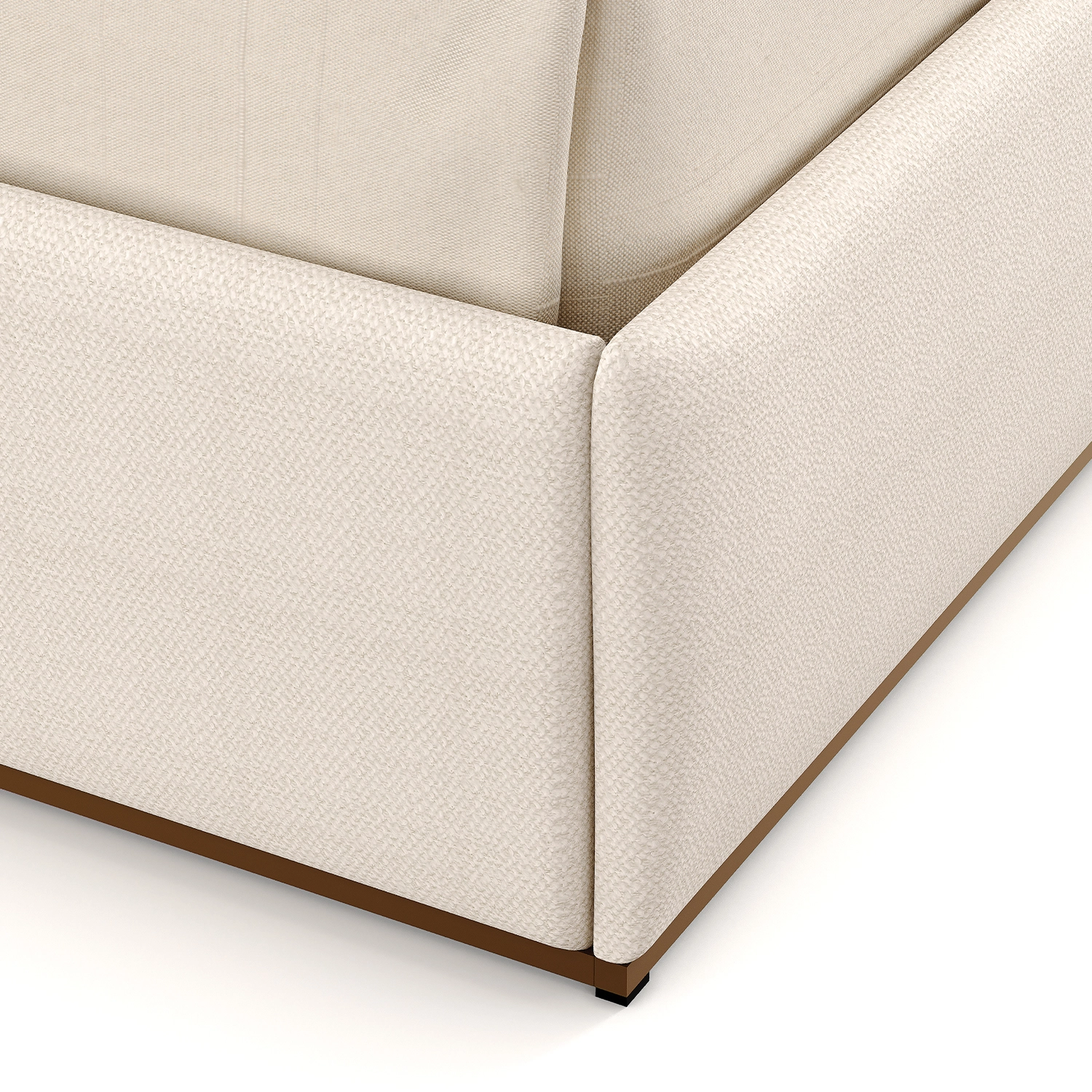 Close up image of the Diana 1296 HB-FS Queen shown in Opaque Copper finish with French