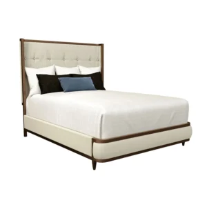 Broadway HBFS shown in Hand Brushed Copper Bliss Finish with Chalk Performance Fabric