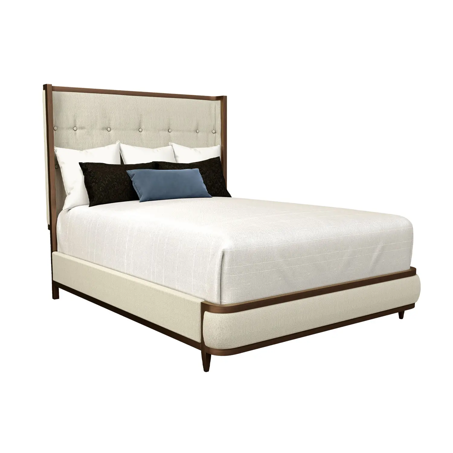 Broadway HBFS shown in Hand Brushed Copper Bliss Finish with Chalk Performance Fabric