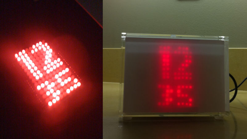 detail of clock