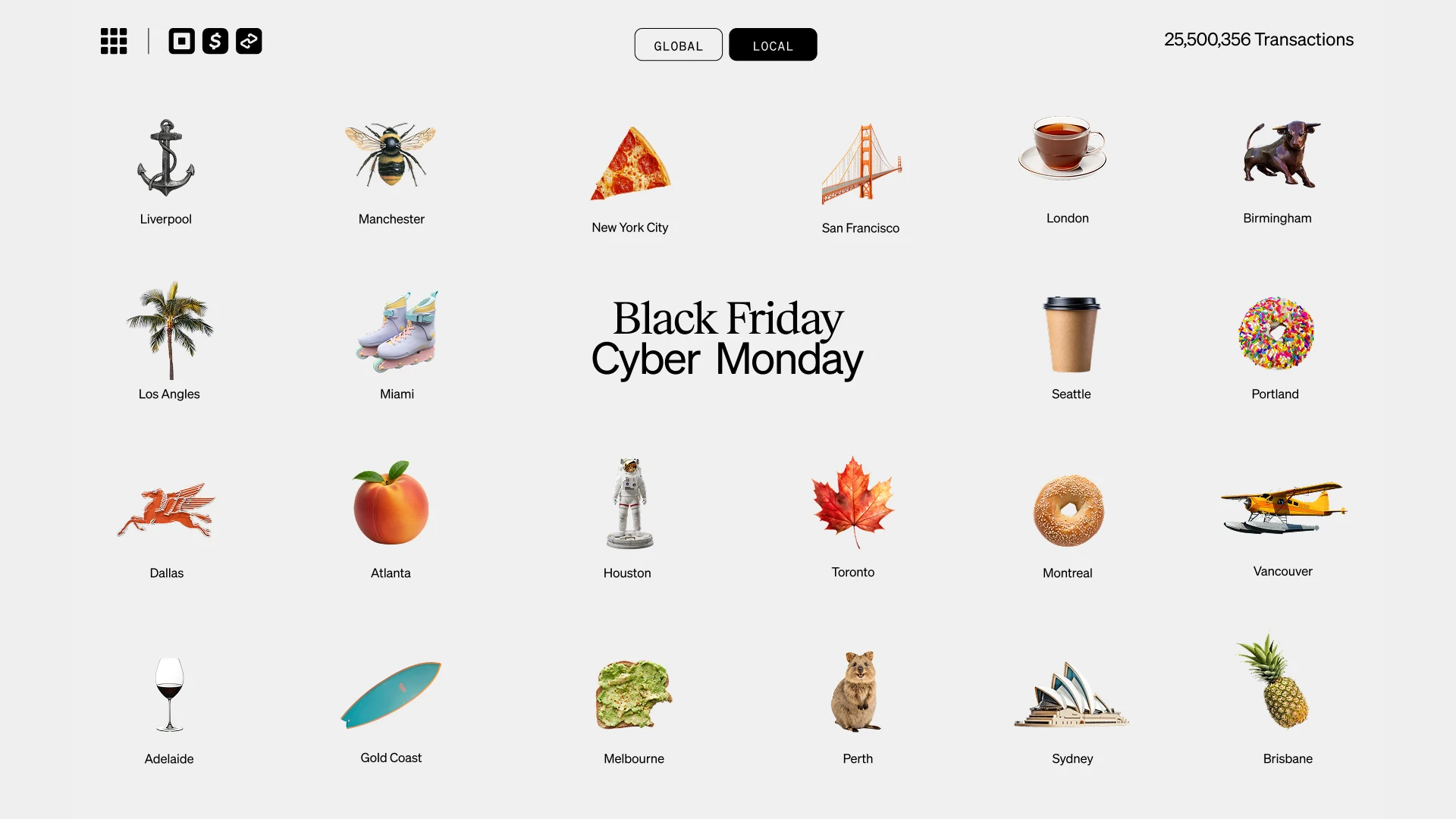 black friday cyber monday examples of work in progress
