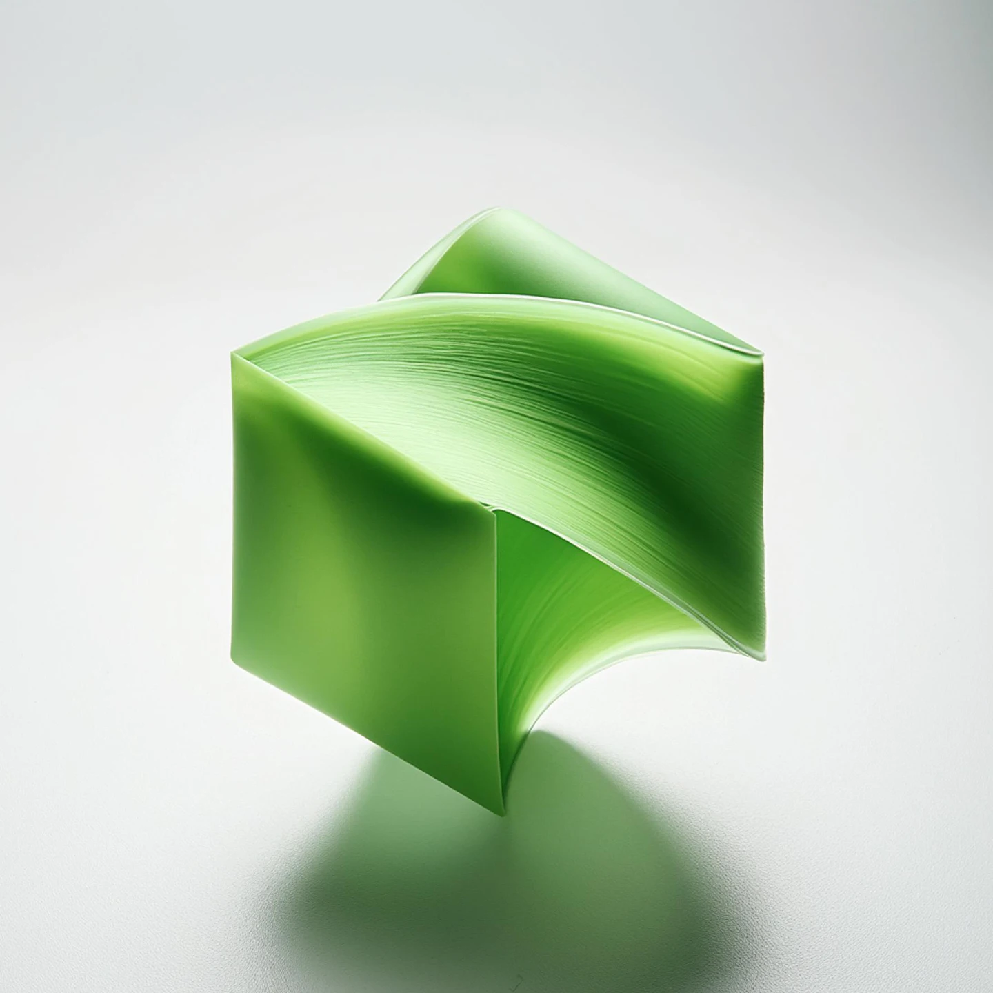 block twist rendered with an alternate material