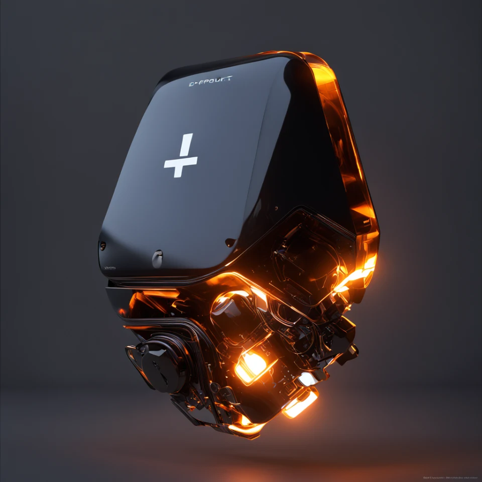 floating ai gen product image