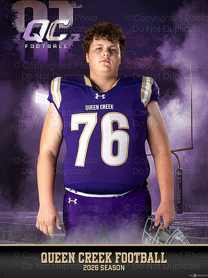 2026 QC Football Varsity/JV Player Photos