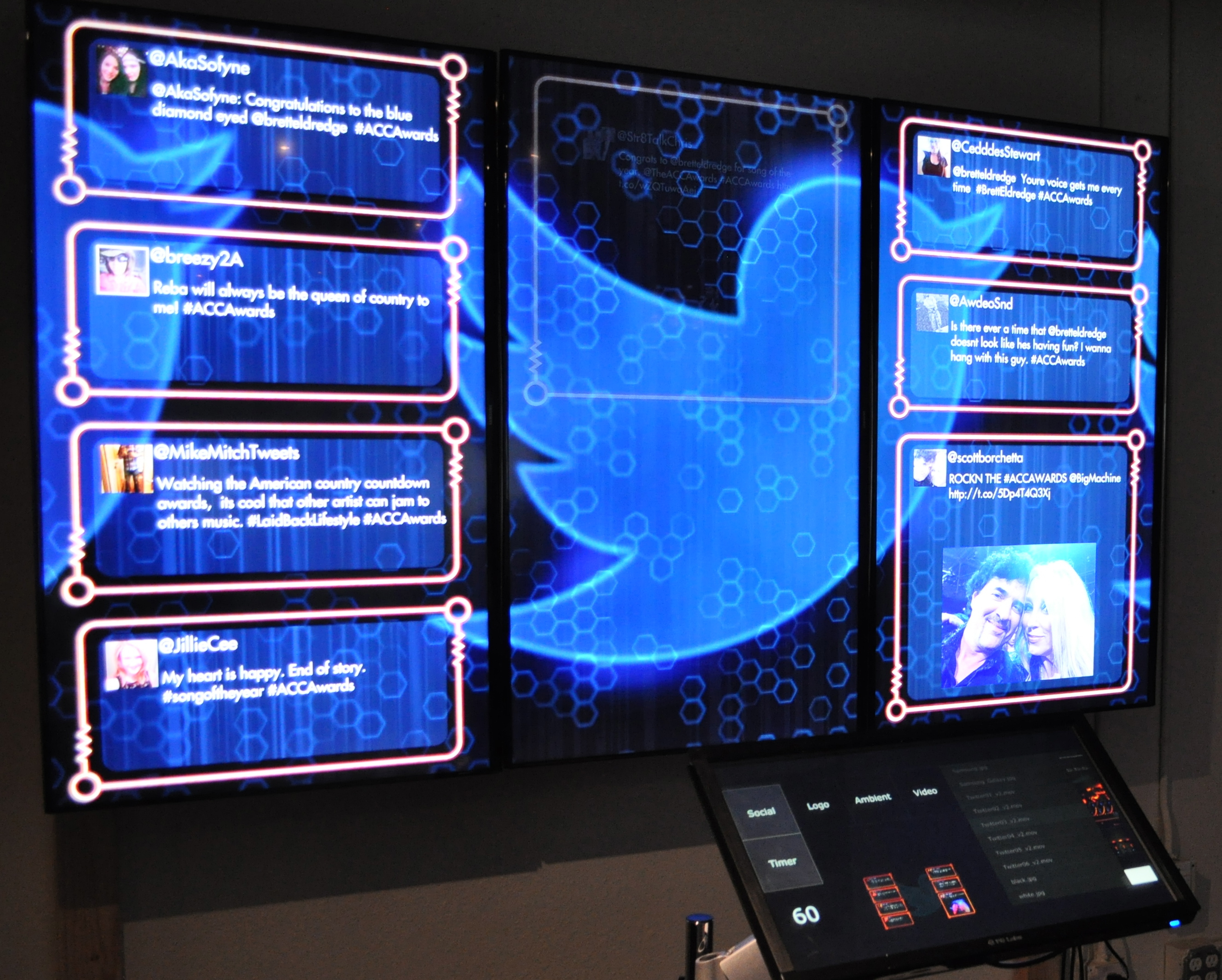 Social Media Wall