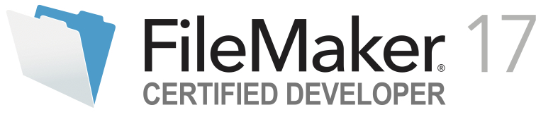 FileMaker 17 Certified Developer logo