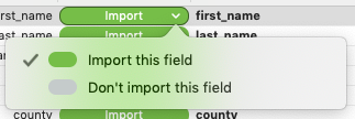 Import or don't import - Add or Replace Data 