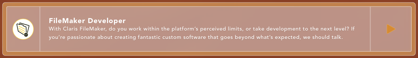 FileMaker Developer job description