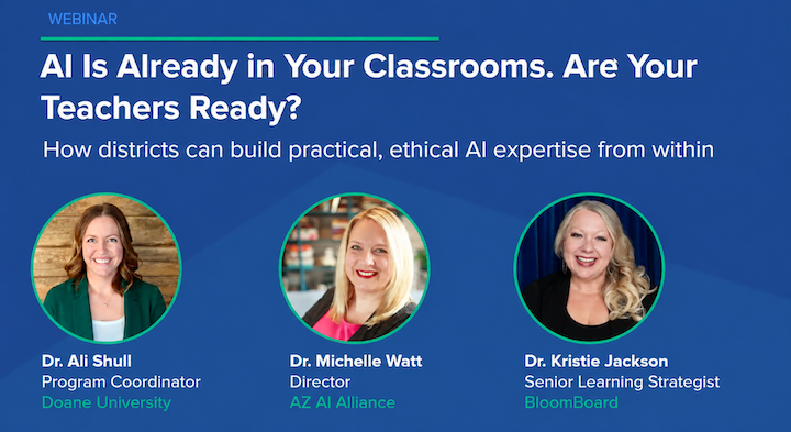  AI Is Already in Your Classrooms. Are Your Teachers Ready? How districts can build practical, ethical AI expertise from within 