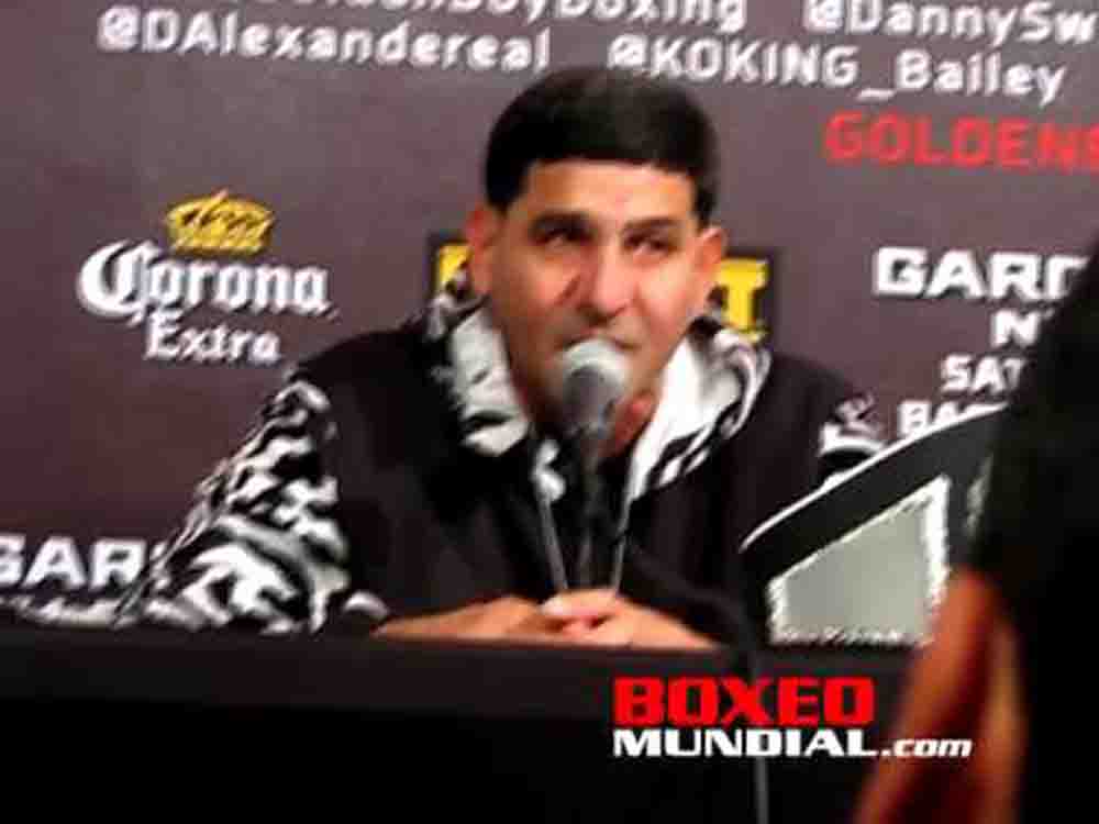 DANNY GARCIA VS ERIC MORALES II AT THE BARCLAY CENTER – POST PRESS – DANNY GARCIA