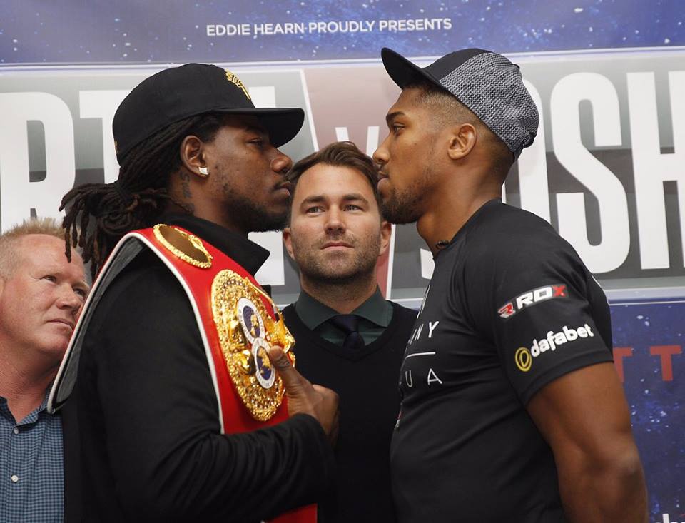 Martin y Joshua cara a cara en Inglaterra